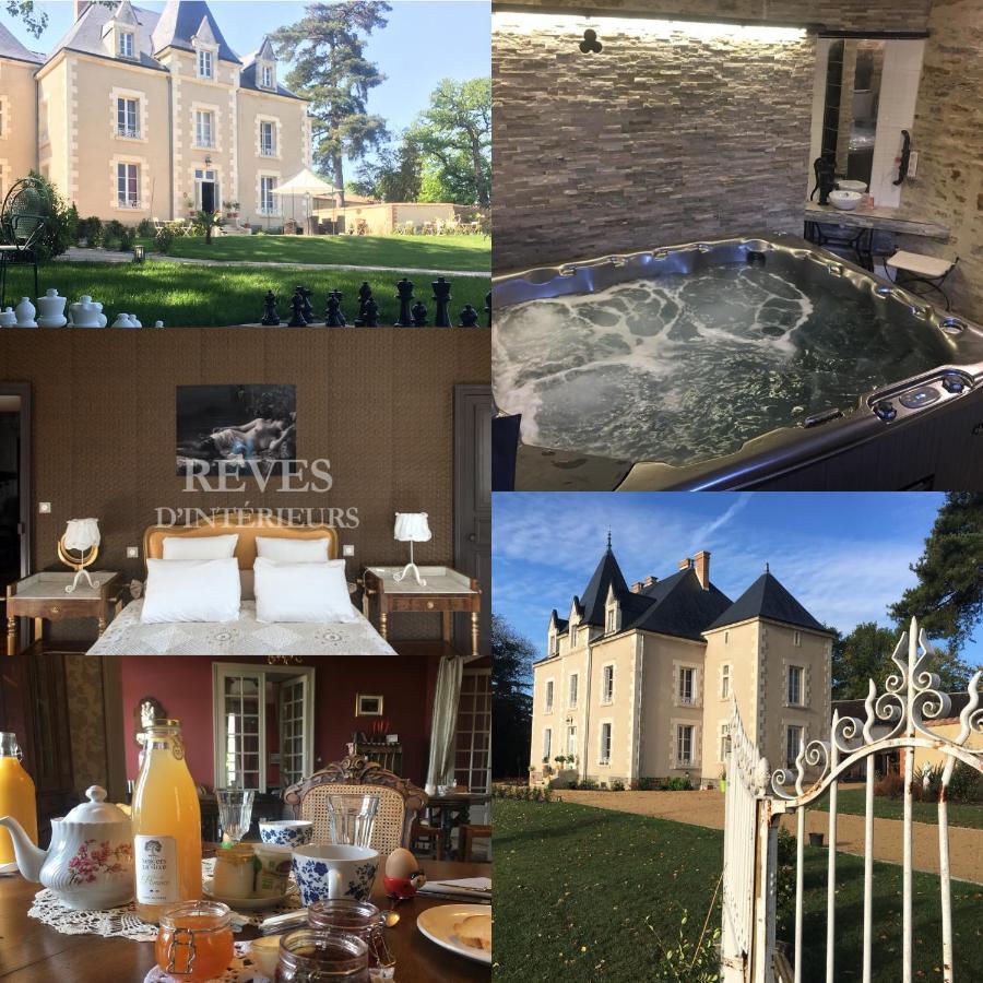Le Petit Chateau Des Cedres Mouchamps Екстер'єр фото